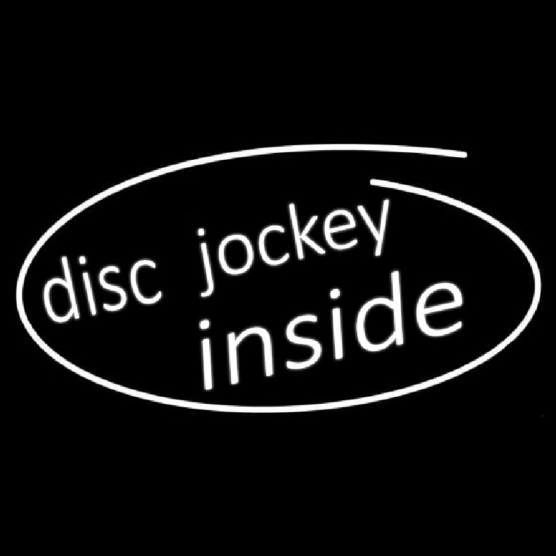 Custom Disc Jockey Inside 1 Neon Sign USA