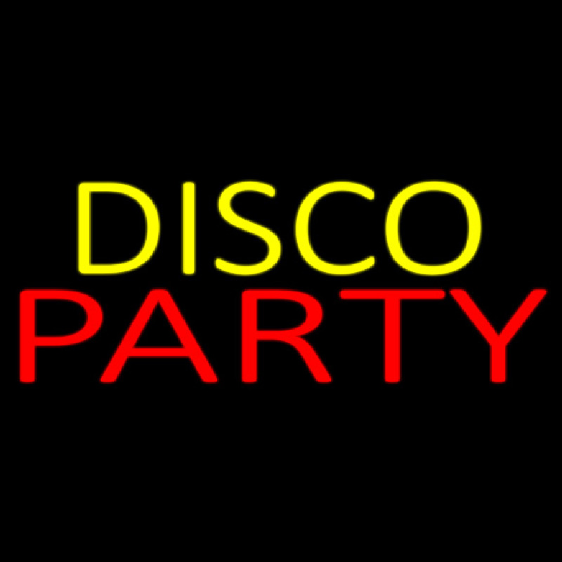 Custom Disco Party 4 Neon Sign USA