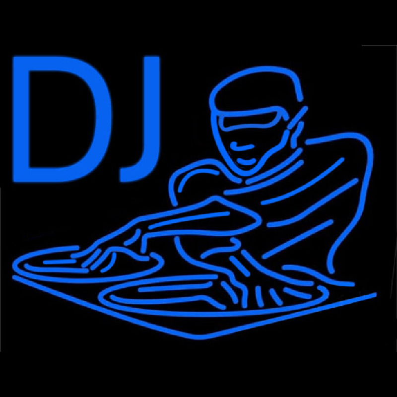 Custom Dj Disc Jockey Disco Music 1 Neon Sign USA