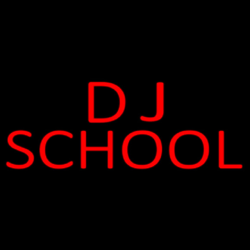 Custom Dj School 1 Neon Sign USA