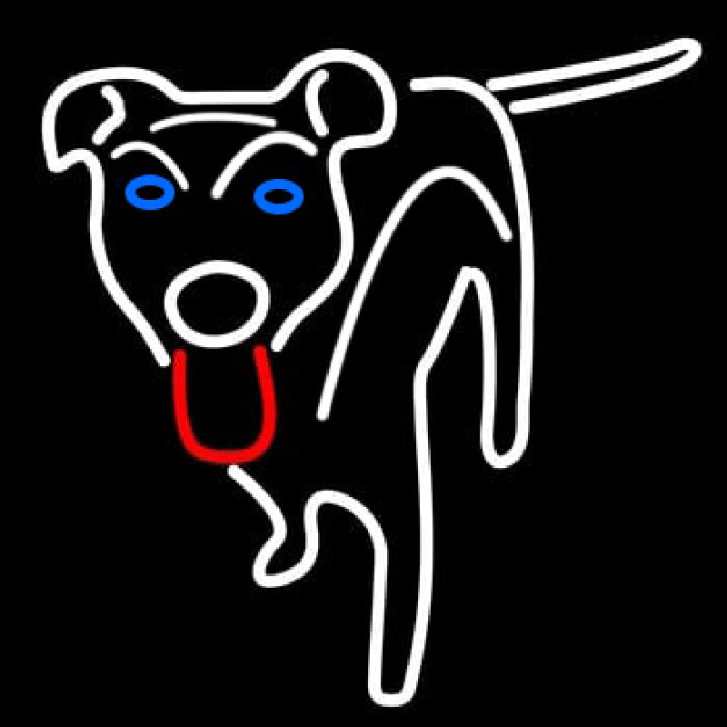 Custom Dog Logo Neon Sign USA