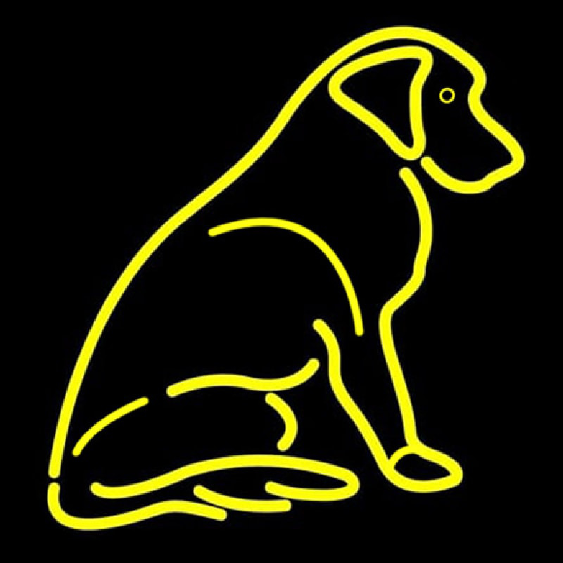 Custom Dog With Logo Neon Sign USA