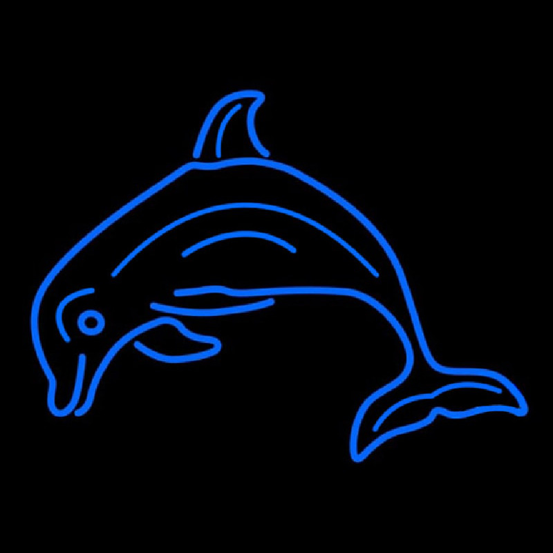 Custom Dolphin Fish Neon Sign USA