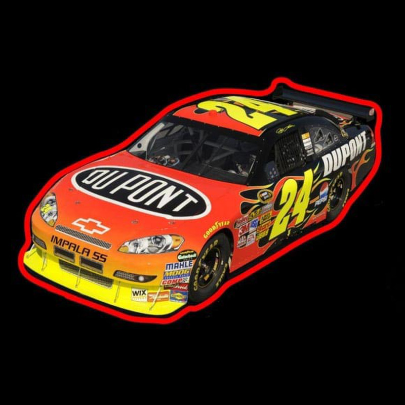Custom Dopont NASCAR Neon Sign USA