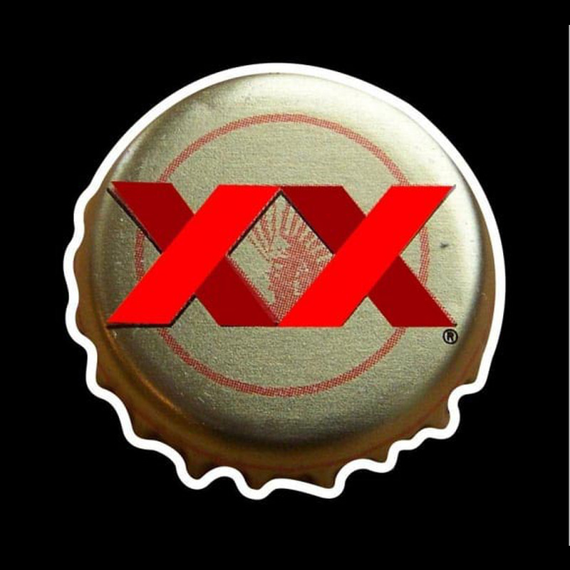 Custom Dos Equis Amber Mexico Bottle Cap Beer Sign Neon Sign USA