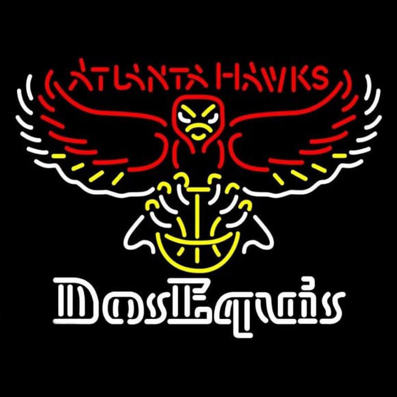 Custom Dos Equis Atlanta Hawks NBA Beer Sign Neon Sign USA