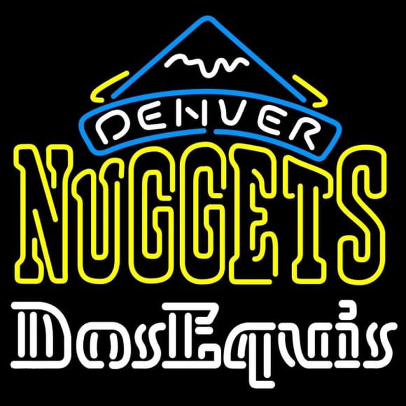 Custom Dos Equis Denver Nuggets NBA Beer Sign Neon Sign USA