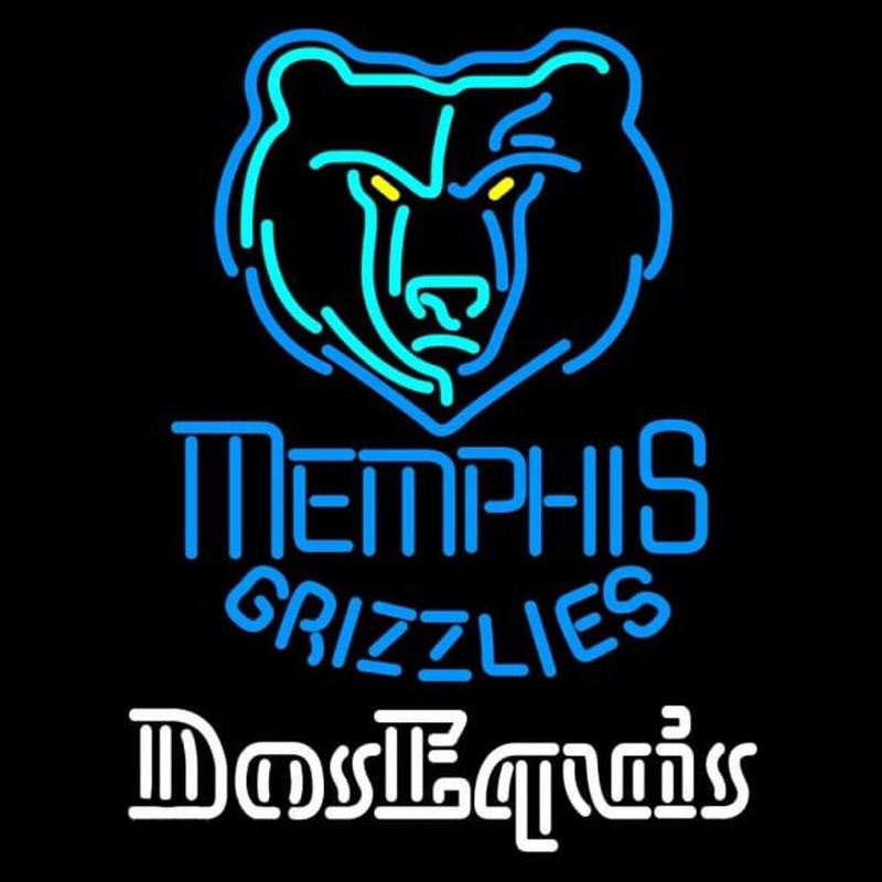 Custom Dos Equis Memphis Grizzlies NBA Beer Sign Neon Sign USA