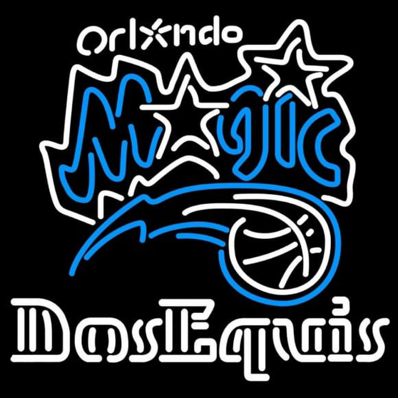 Custom Dos Equis Orlando Magic NBA Beer Sign Neon Sign USA