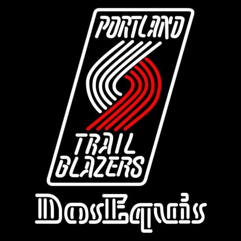 Custom Dos Equis Portland Trail Blazers NBA Beer Sign Neon Sign USA