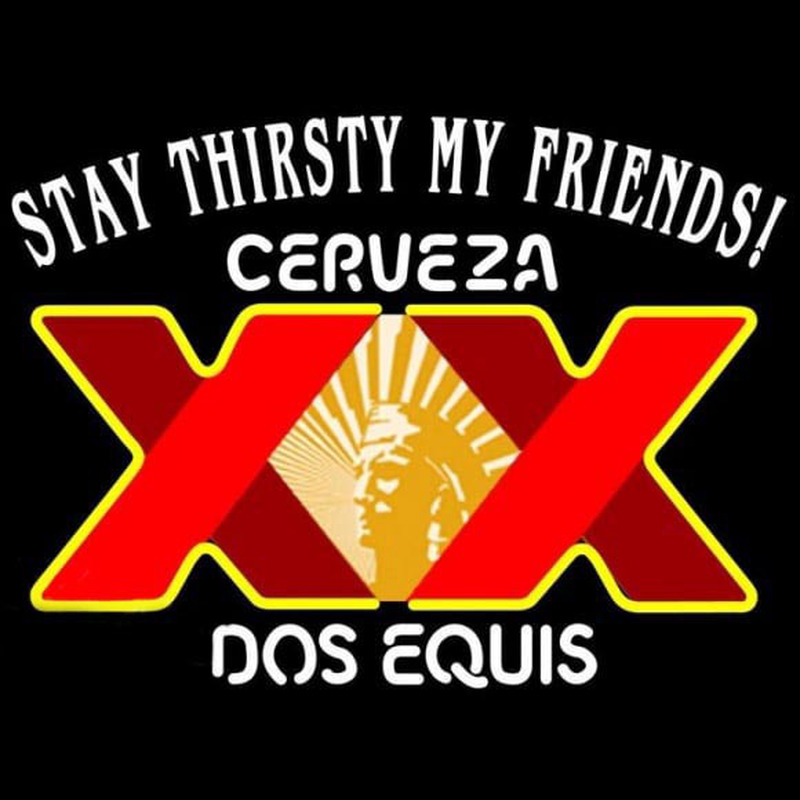 Custom Dos Equis Stay Thirsty Beer Sign Neon Sign USA
