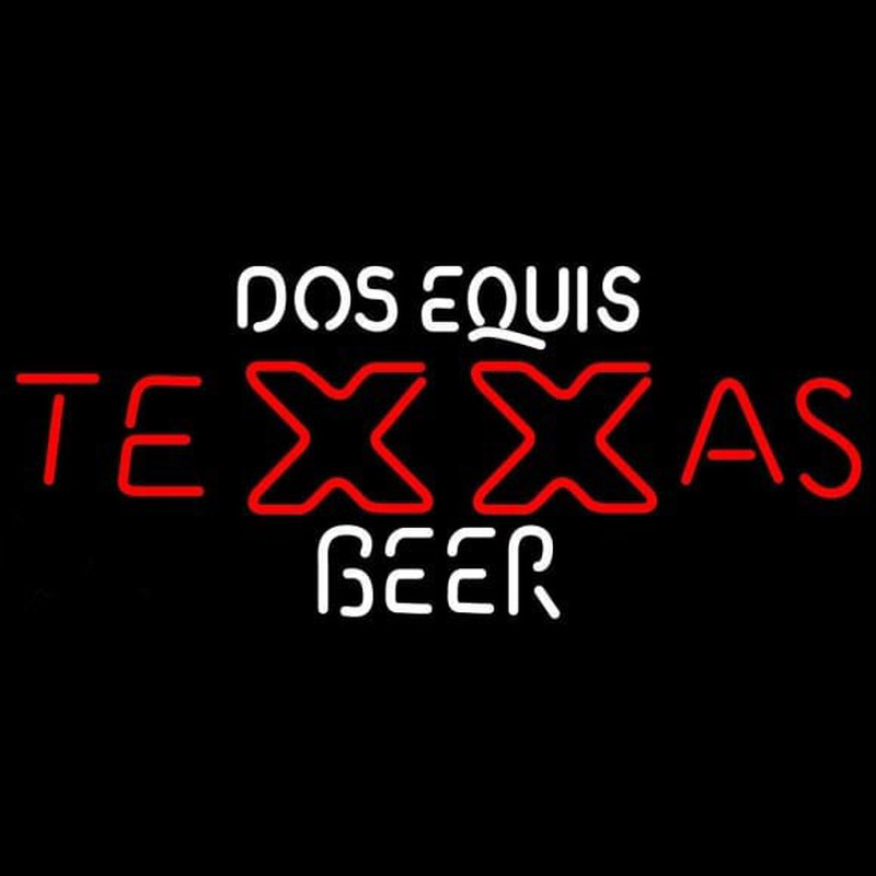 Custom Dos Equis TeXXas Beer Sign Neon Sign USA