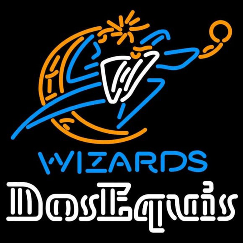 Custom Dos Equis Washington Wizards NBA Beer Sign Neon Sign USA