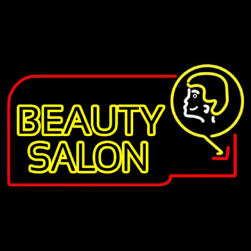 Custom Double Stroke Beauty Salon Neon Sign USA
