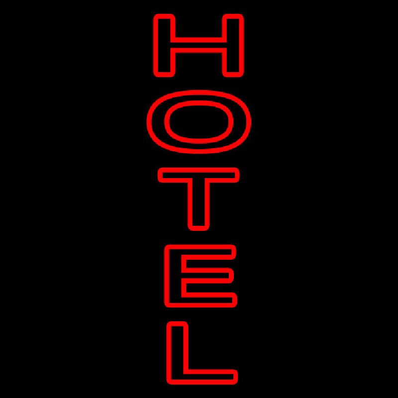 Custom Double Stroke Hotel Neon Sign USA