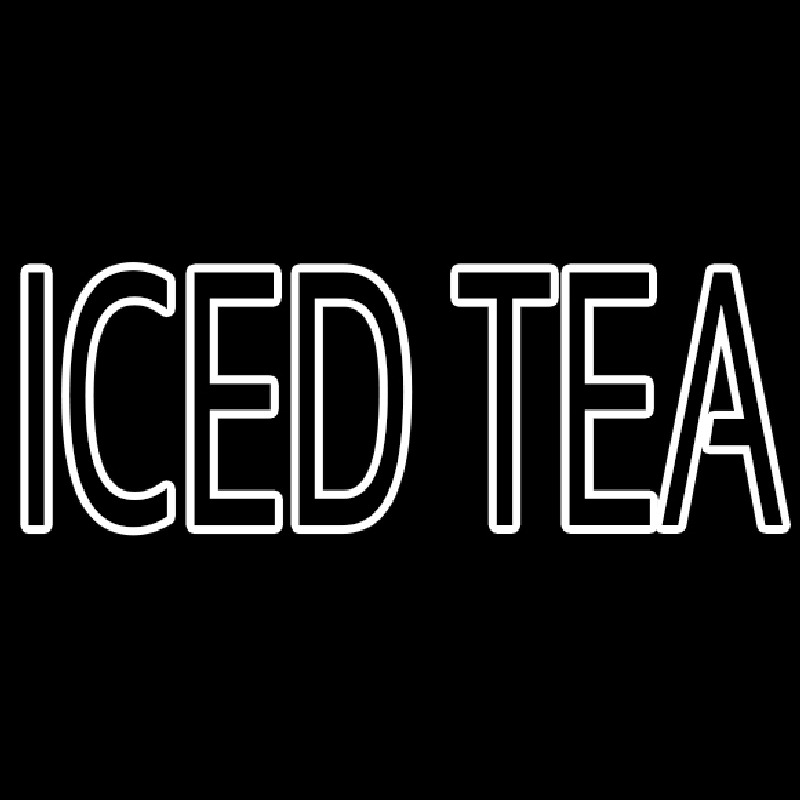 Custom Double Stroke Iced Tea Neon Sign USA