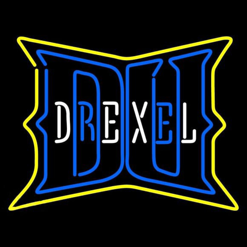 Custom Drexel Dragons Alternate 2002 Pres Logo NCAA Neon Sign USA