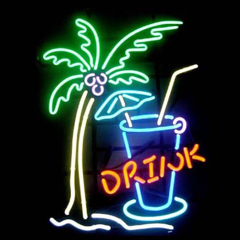 Custom Drink Beer Neon Sign USA