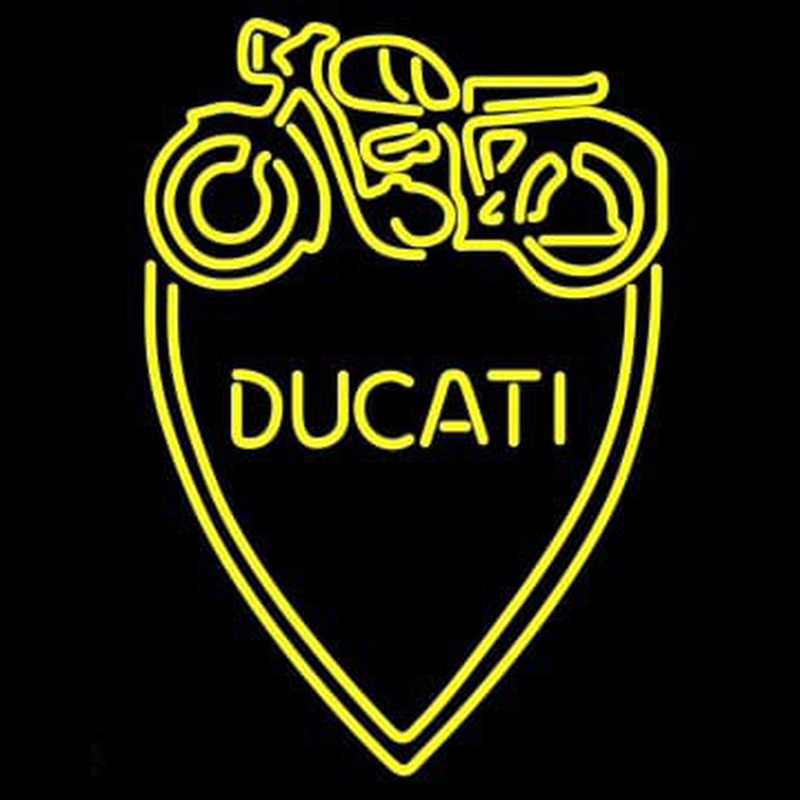 Custom Ducati Meccanica Bllogna Neon Sign USA