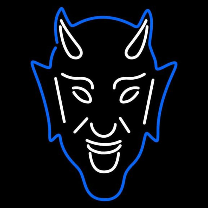 Custom Duke Blue Devils Primary 1966 1970 Logo NCAA Neon Sign Neon Sign USA