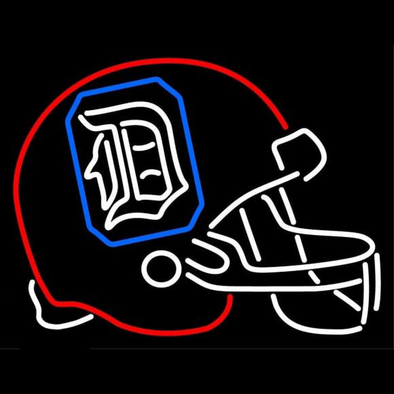 Custom Duquesne Dukes Helmet 1999 2006 Logo NCAA Neon Sign Neon Sign USA