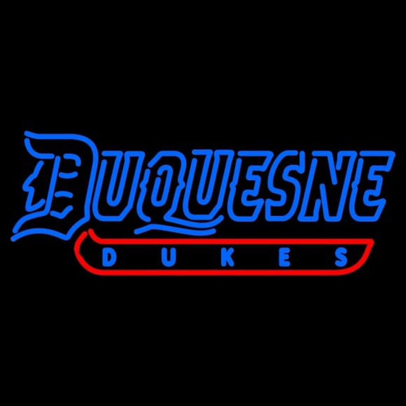 Custom Duquesne Dukes Neon Sign Neon Sign USA