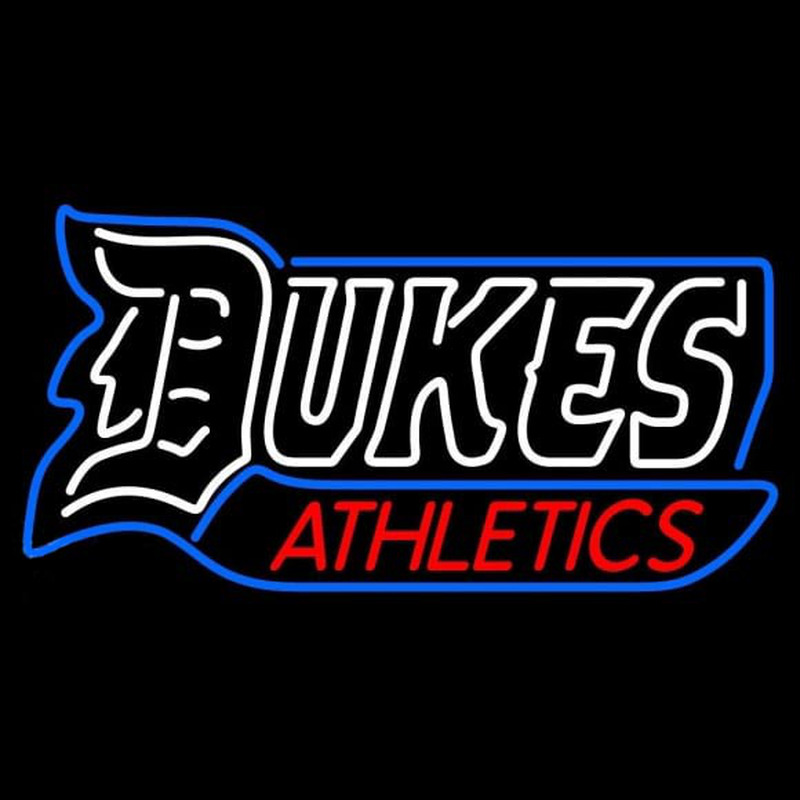 Custom Duquesne Dukes Wordmark 2007 Pres Logo NCAA Neon Sign Neon Sign USA