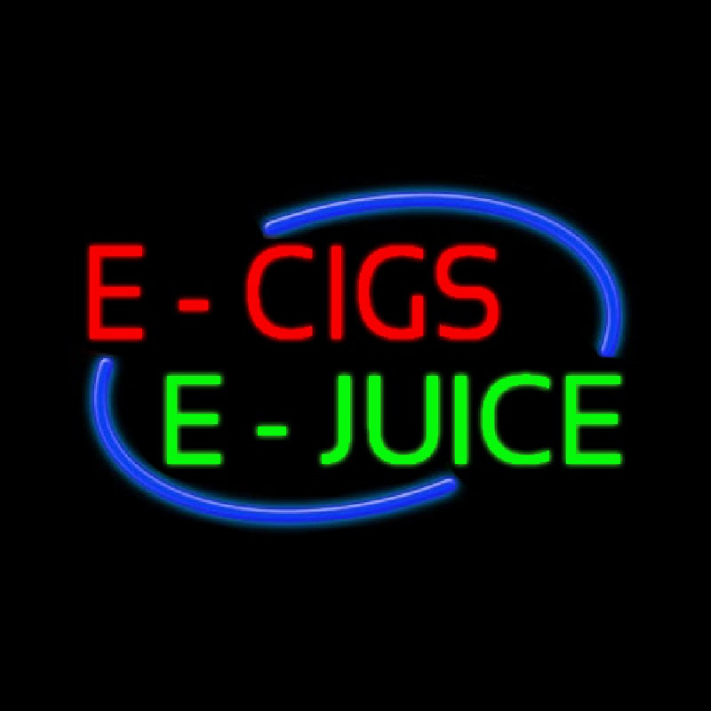 Custom E Cigs E Juice Neon Sign USA