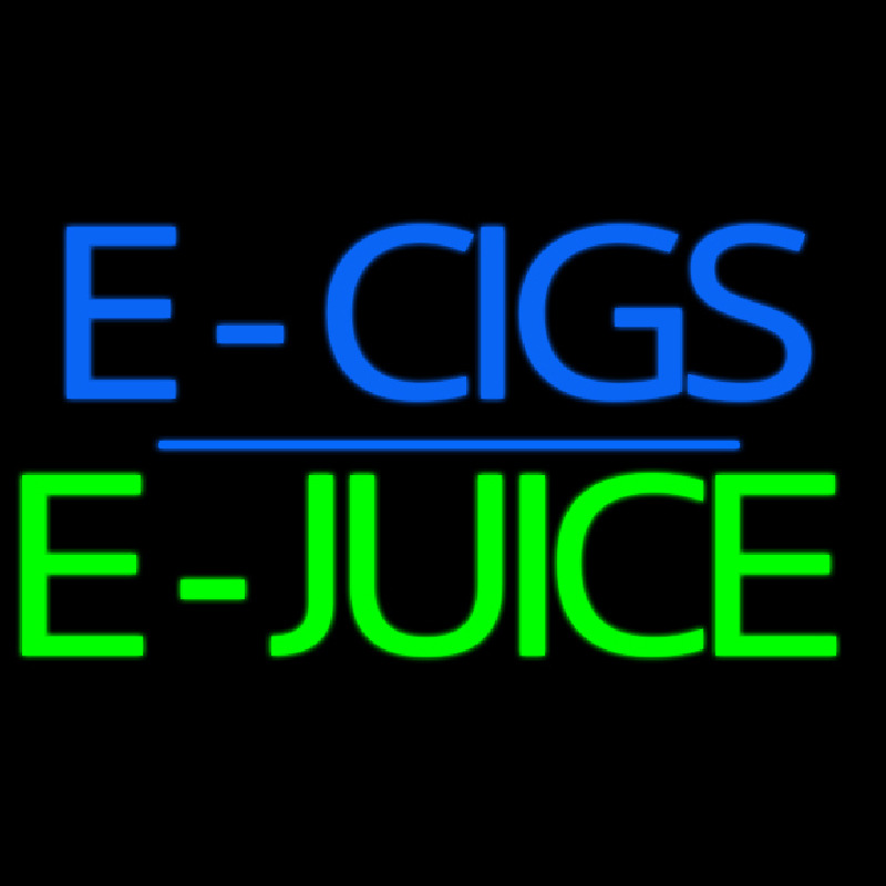 Custom E Cigs E Juice Neon Sign USA