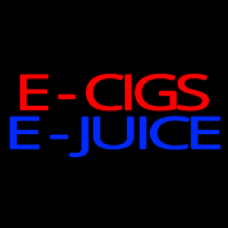 Custom E Cigs E Juice Neon Sign USA