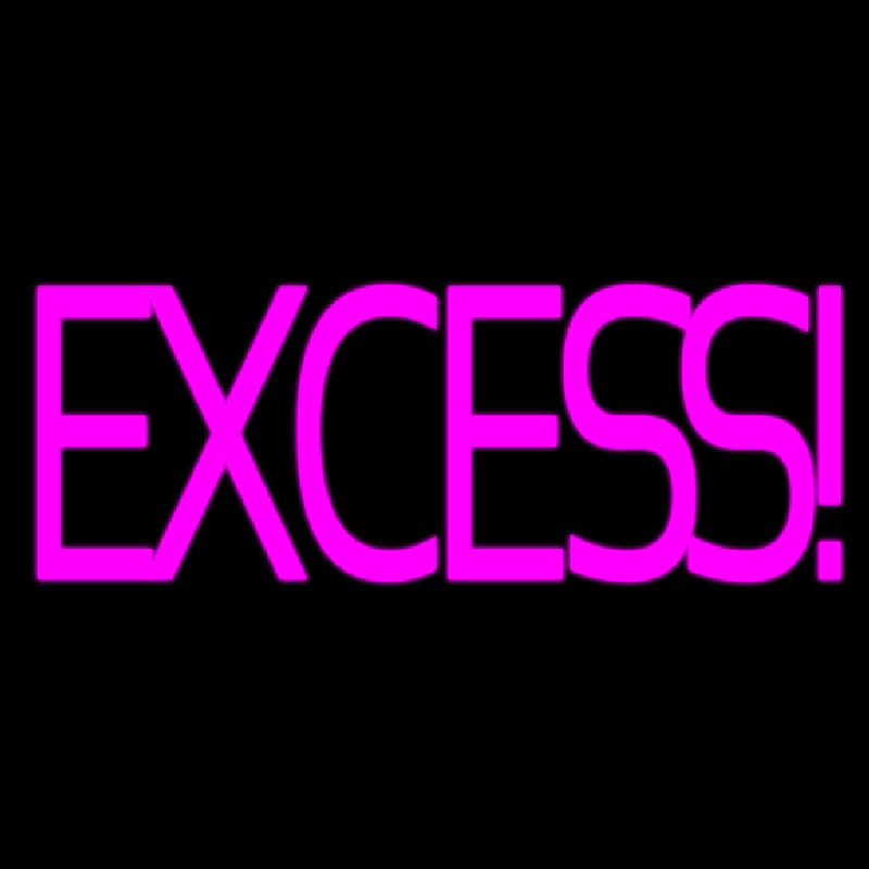Custom Excess Neon Sign USA