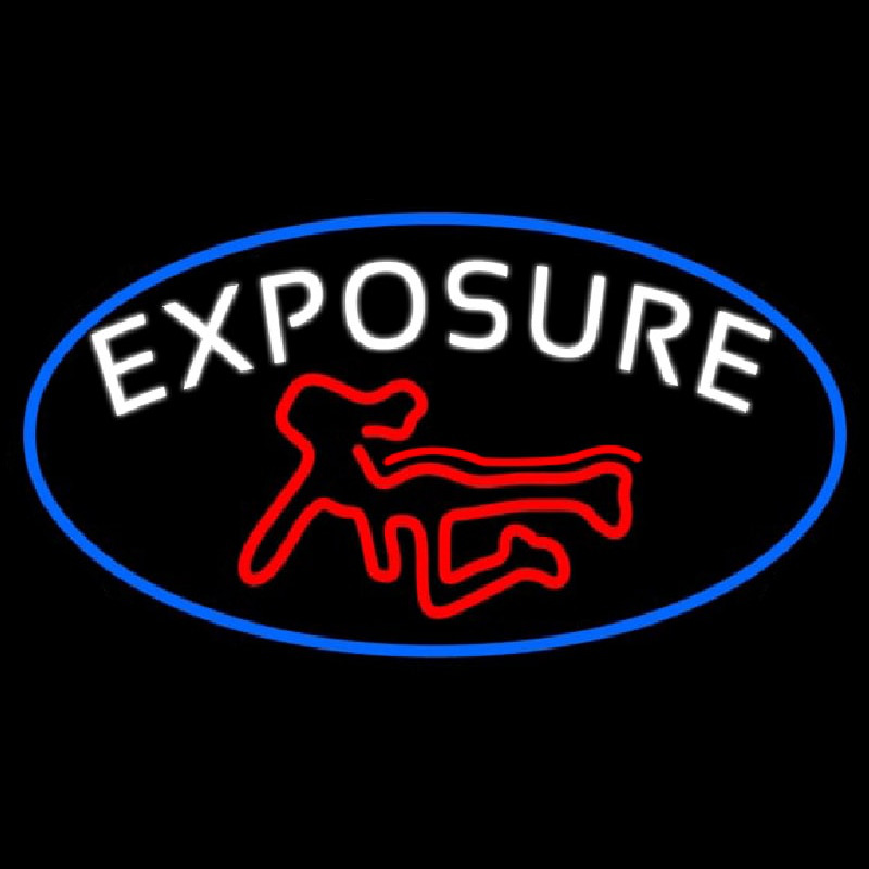Custom Exposure Full Girl Logo Neon Sign USA