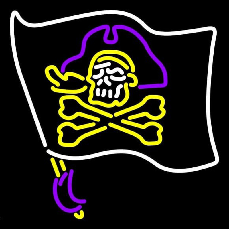 Custom East Carolina Pirates Alternate 1999 Pres Logo NCAA Neon Sign Neon Sign USA