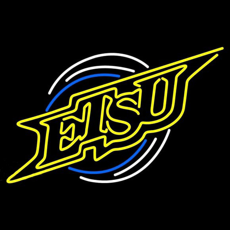 Custom East Tennessee State Buccaneers Alternate 2002 2006 Logo NCAA Neon Sign Neon Sign USA