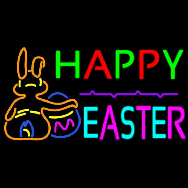 Custom Easter Egg 3 Neon Sign USA