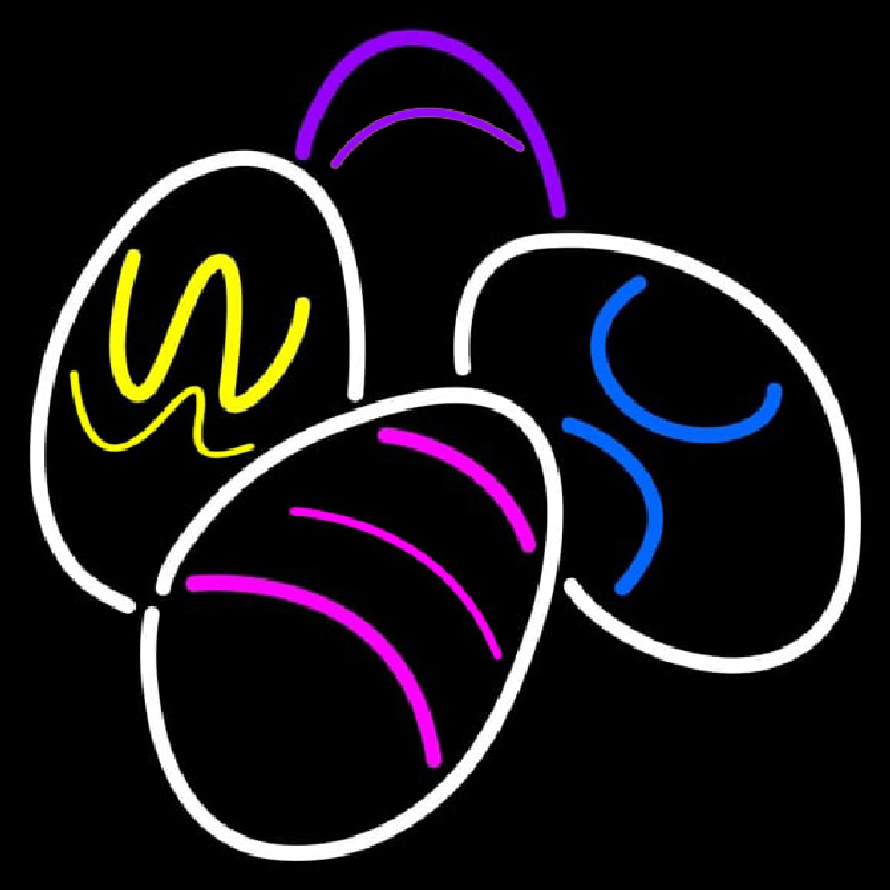 Custom Easter Egg 3 Neon Sign USA