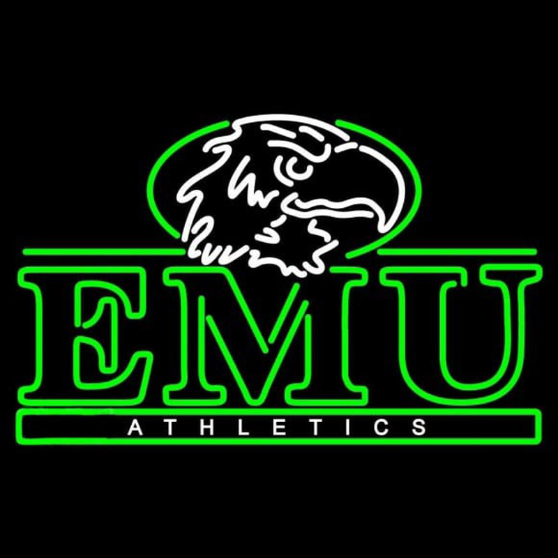 Custom Eastern Michigan Eagles Alternate 2000 Pres Logo NCAA Neon Sign Neon Sign USA