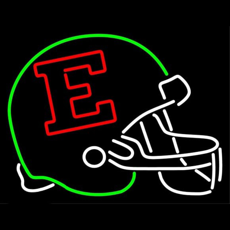 Custom Eastern Michigan Eagles Helmet 0 Pres Logo NCAA Neon Sign Neon Sign USA