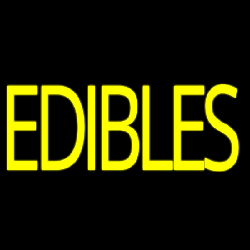 Custom Edibles Neon Sign USA