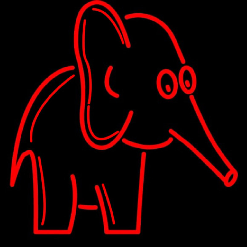 Custom Elephant Neon Sign USA