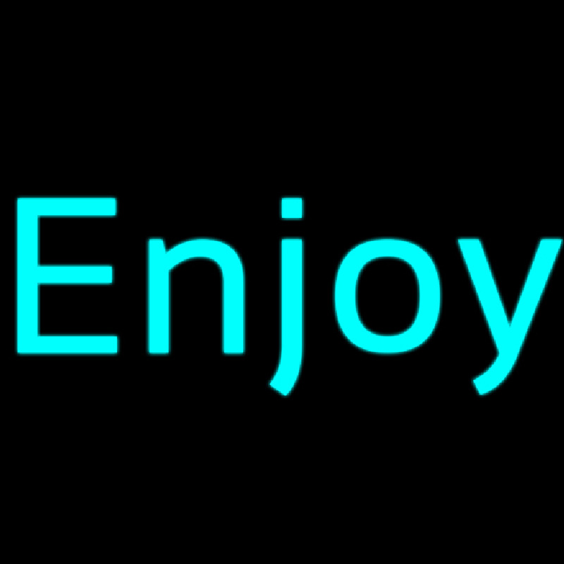 Custom Enjoy Neon Sign USA