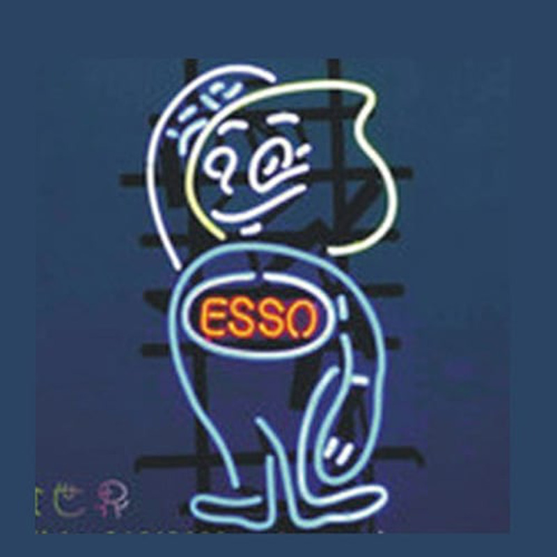 Custom Esso Oil Neon Sign USA