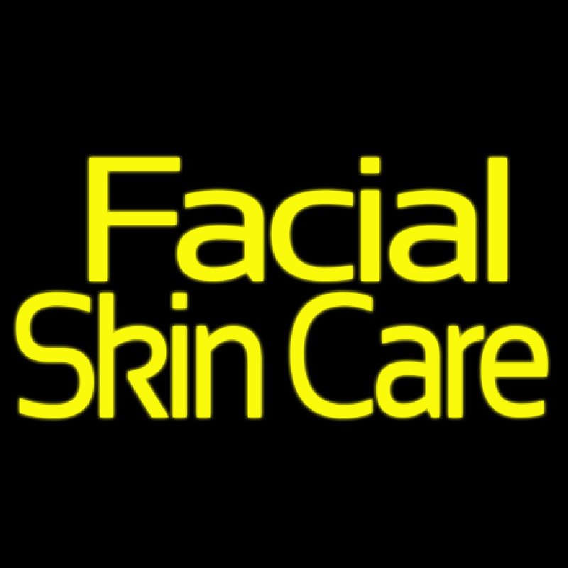 Custom Facial Skin Care Neon Sign USA