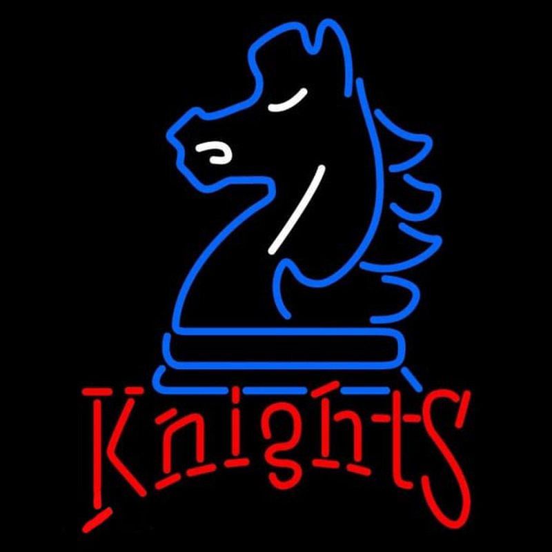 Custom Fairleigh Dickinson Knights Primary 1996 2003 Logo NCAA Neon Sign Neon Sign USA