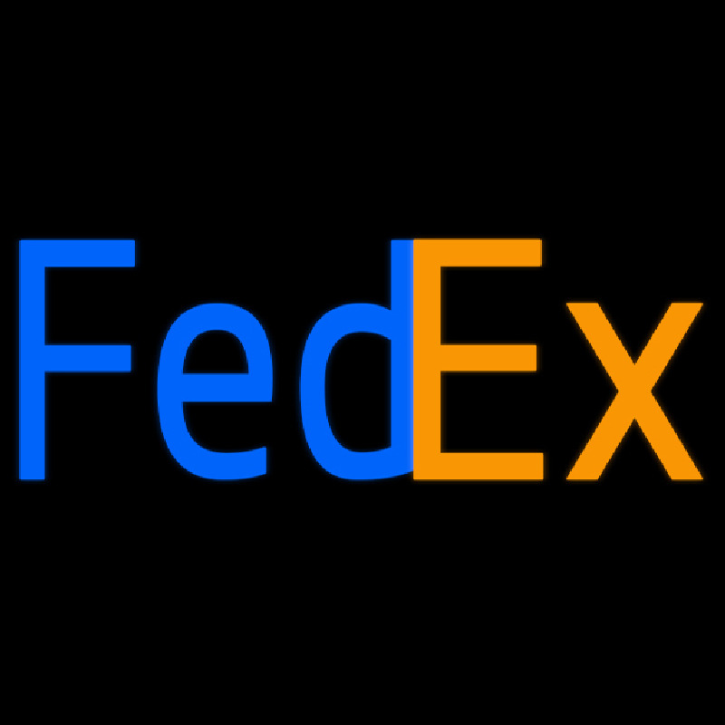 Custom Fedex Logo Neon Sign USA