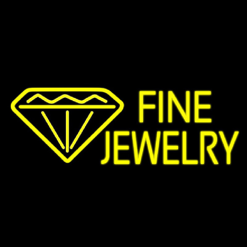 Custom Fine Jewelry Neon Sign USA