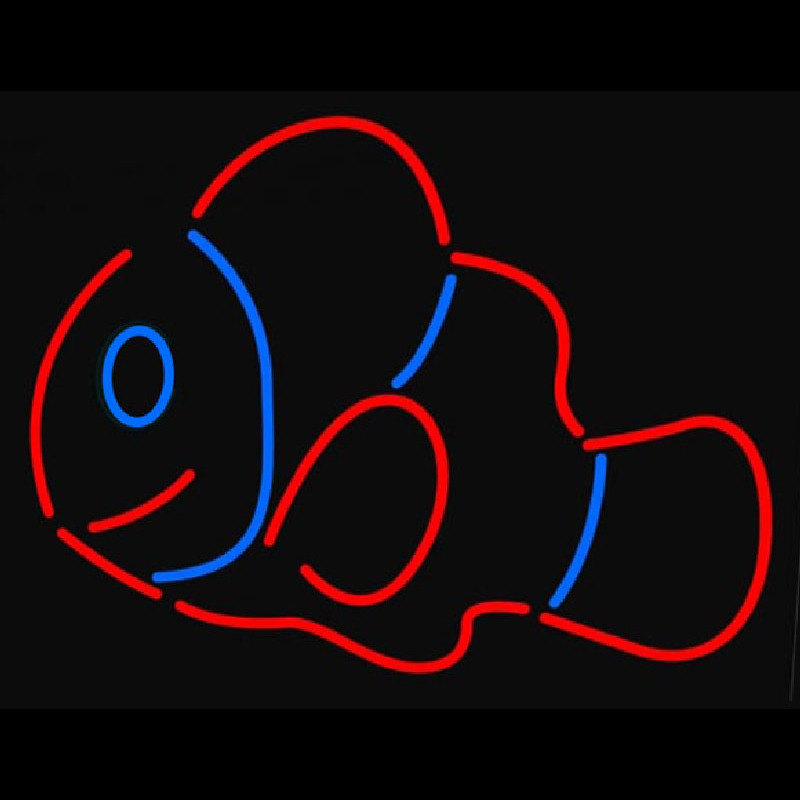 Custom Fish Neon Sign USA