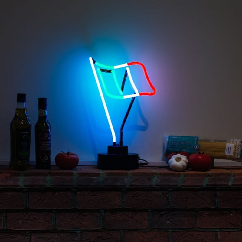 Custom Flag Desktop Neon Sign