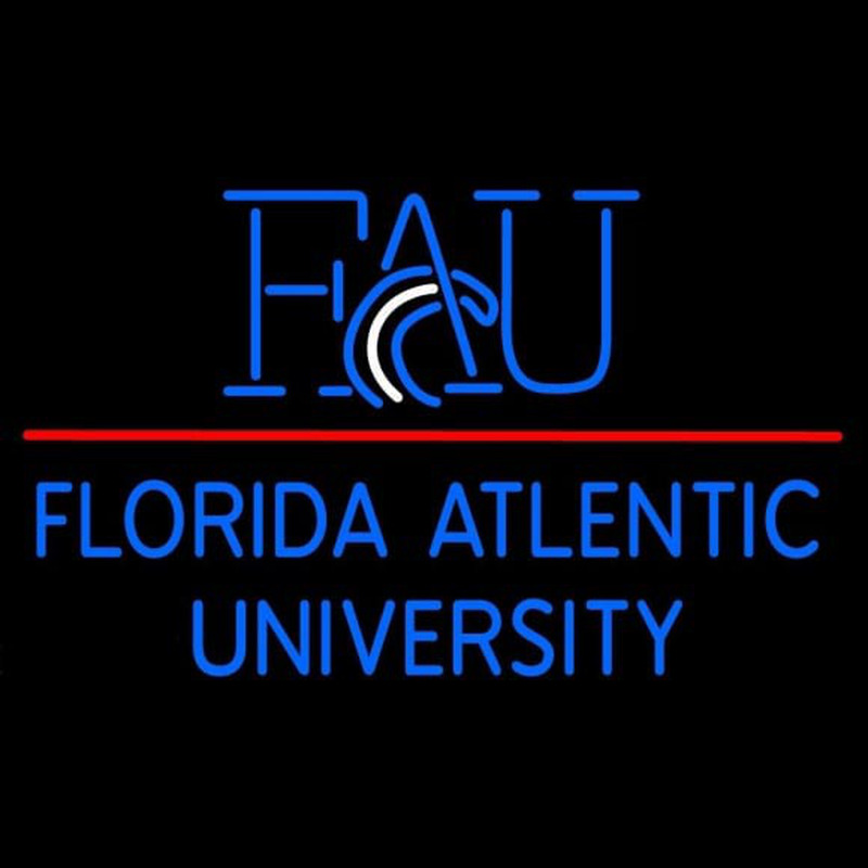Custom Florida Atlantic Owls Alternate 2005 Pres Logo NCAA Neon Sign Neon Sign USA