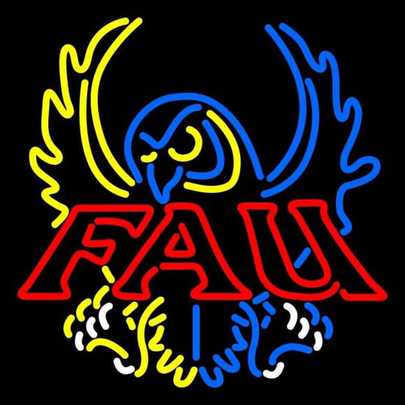 Custom Florida Atlantic Owls Primary 1994 2004 Ogo NCAA Neon Sign Neon Sign USA